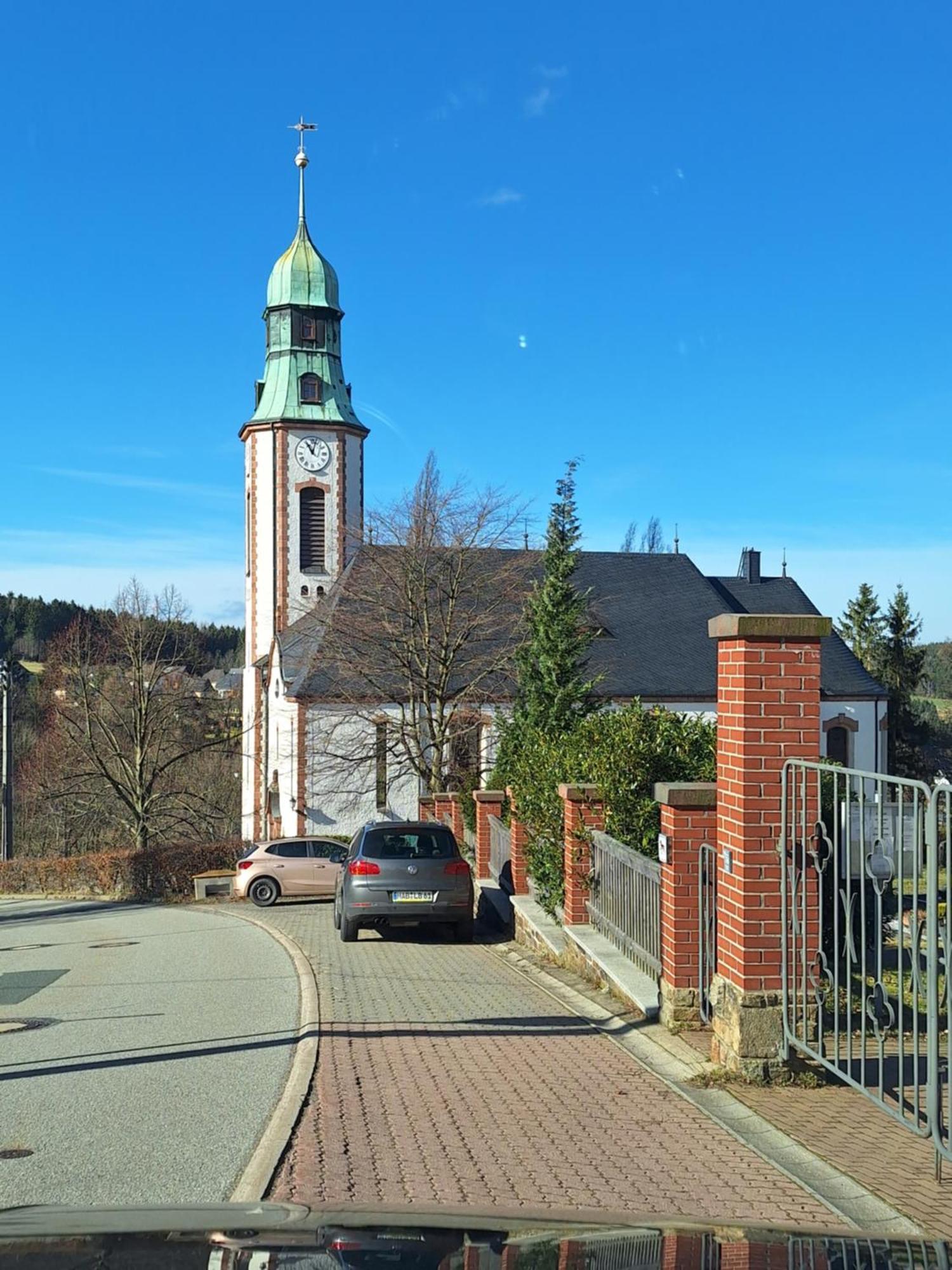 Ferienwohnung Rote-Villa 2 Marienberg Luaran gambar